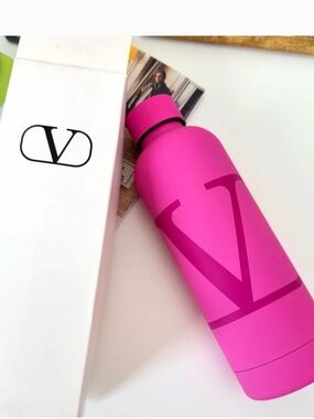 NEW Valentino Pink Water Bottle